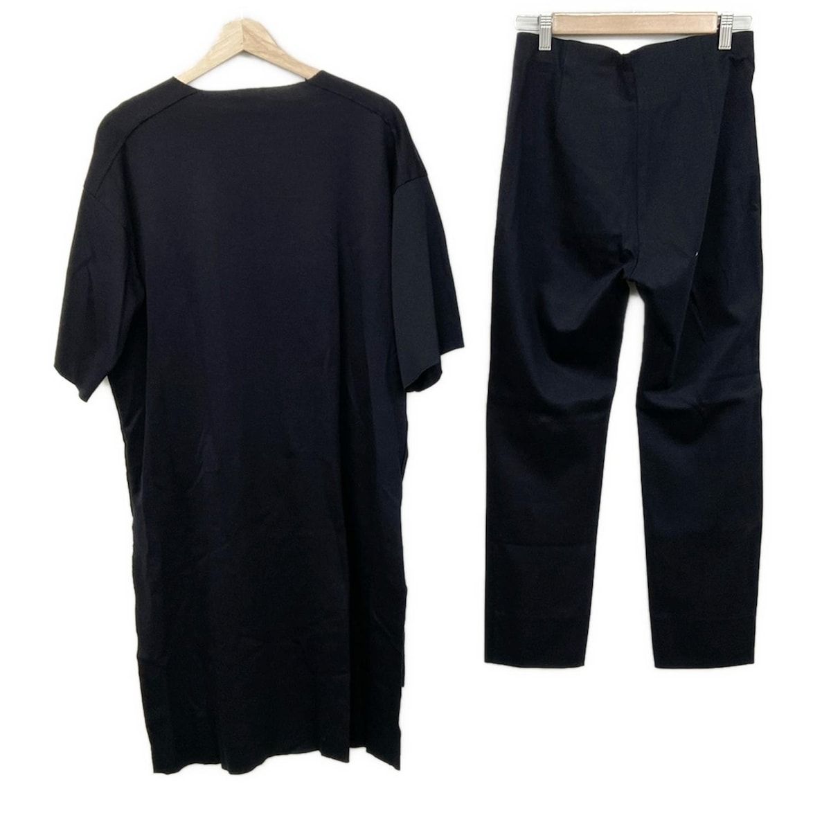 PLAIN PEOPLE プレインピープル レディースパンツセットアップ レディース - ダークネイビー ウエストゴム