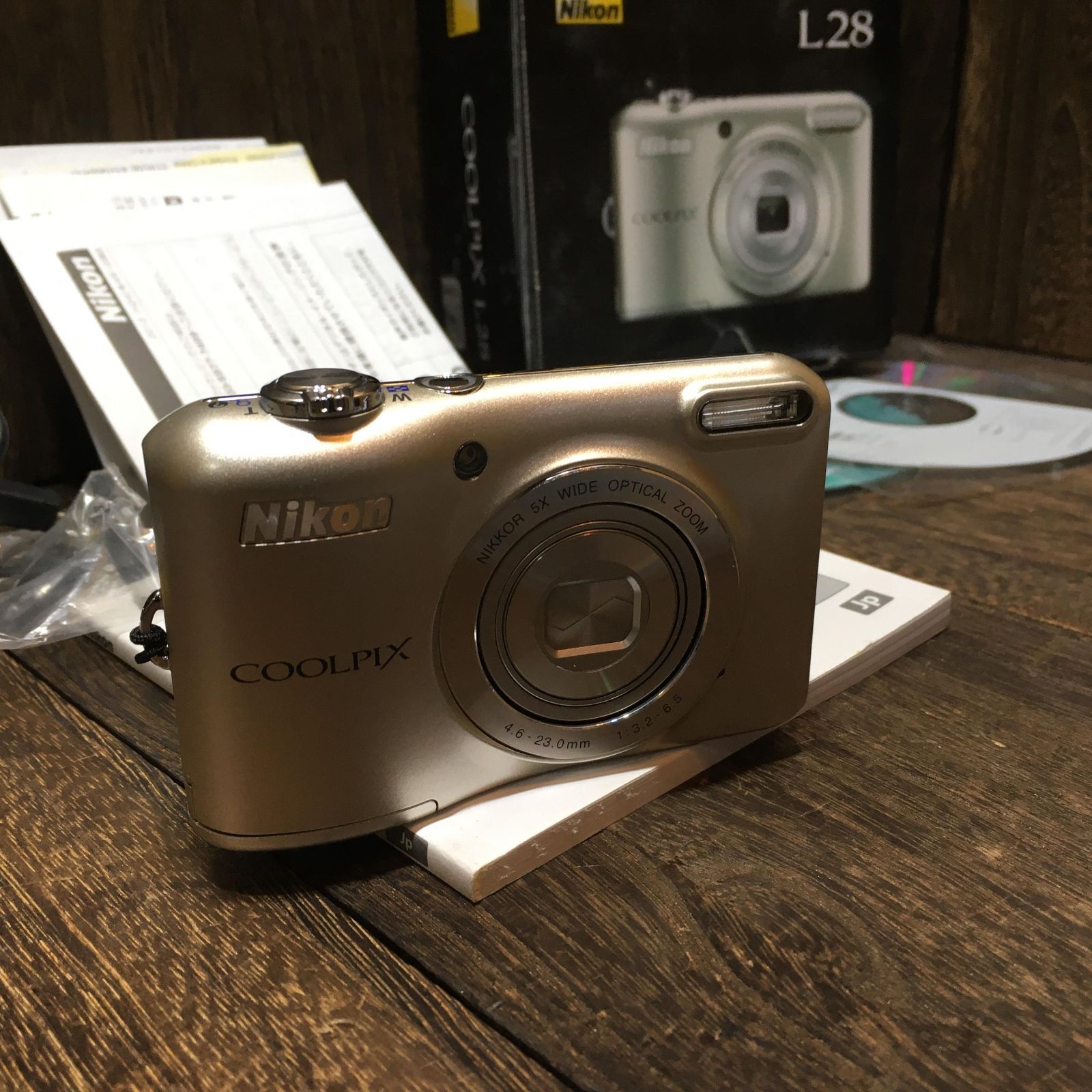 デジタルカメラ Nikon COOLPIX L28 ニコン クールピクス コンデジ