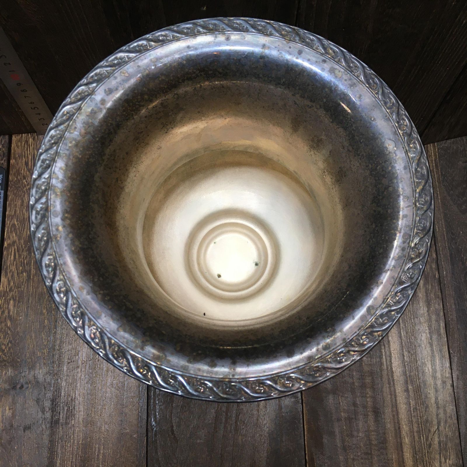 Wm Rogers Son Spring Flower アイスバケツ ワインクーラー