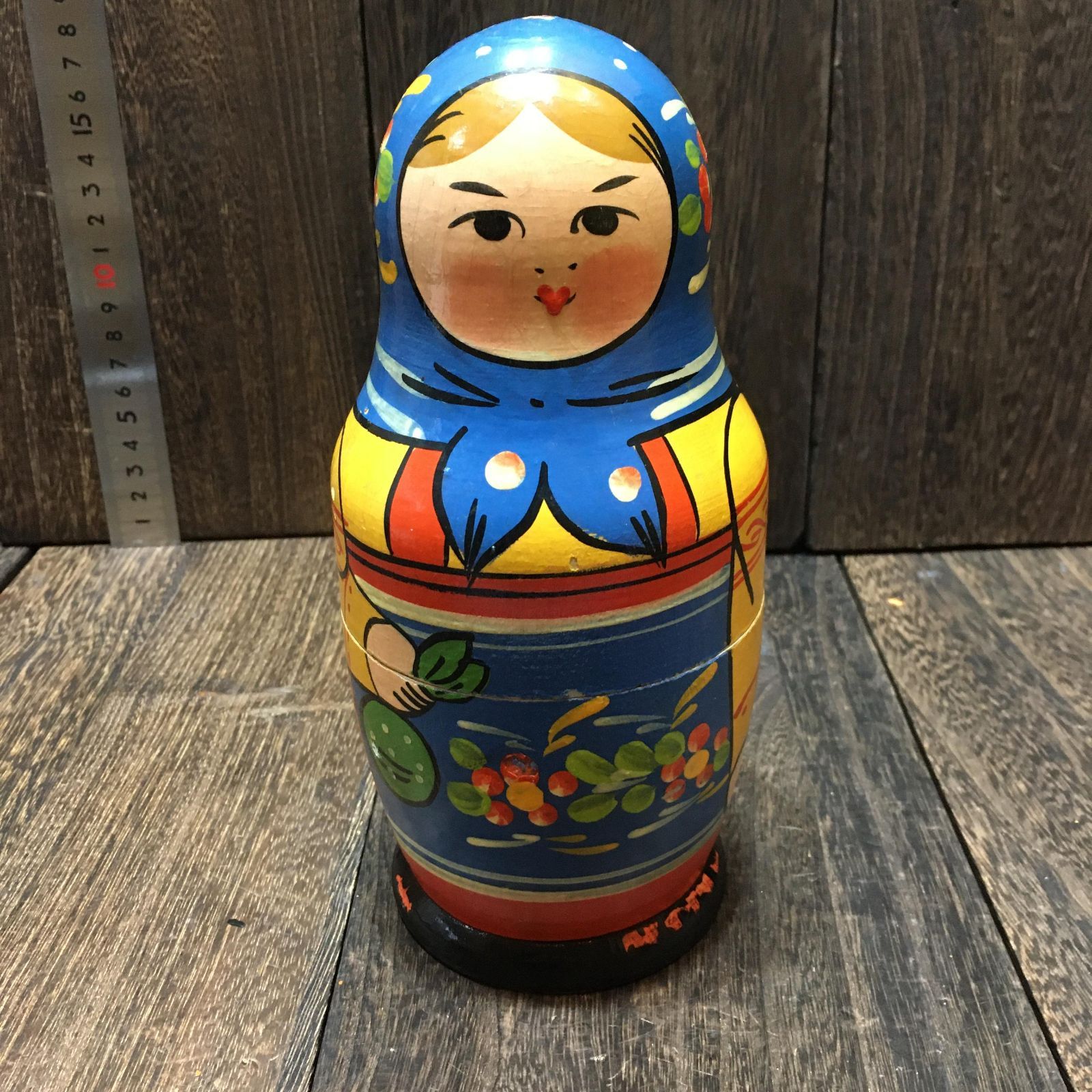 マトリョーシカ ロシア 民芸品 ソ連 マトリョーシカ人形 こけし 木製