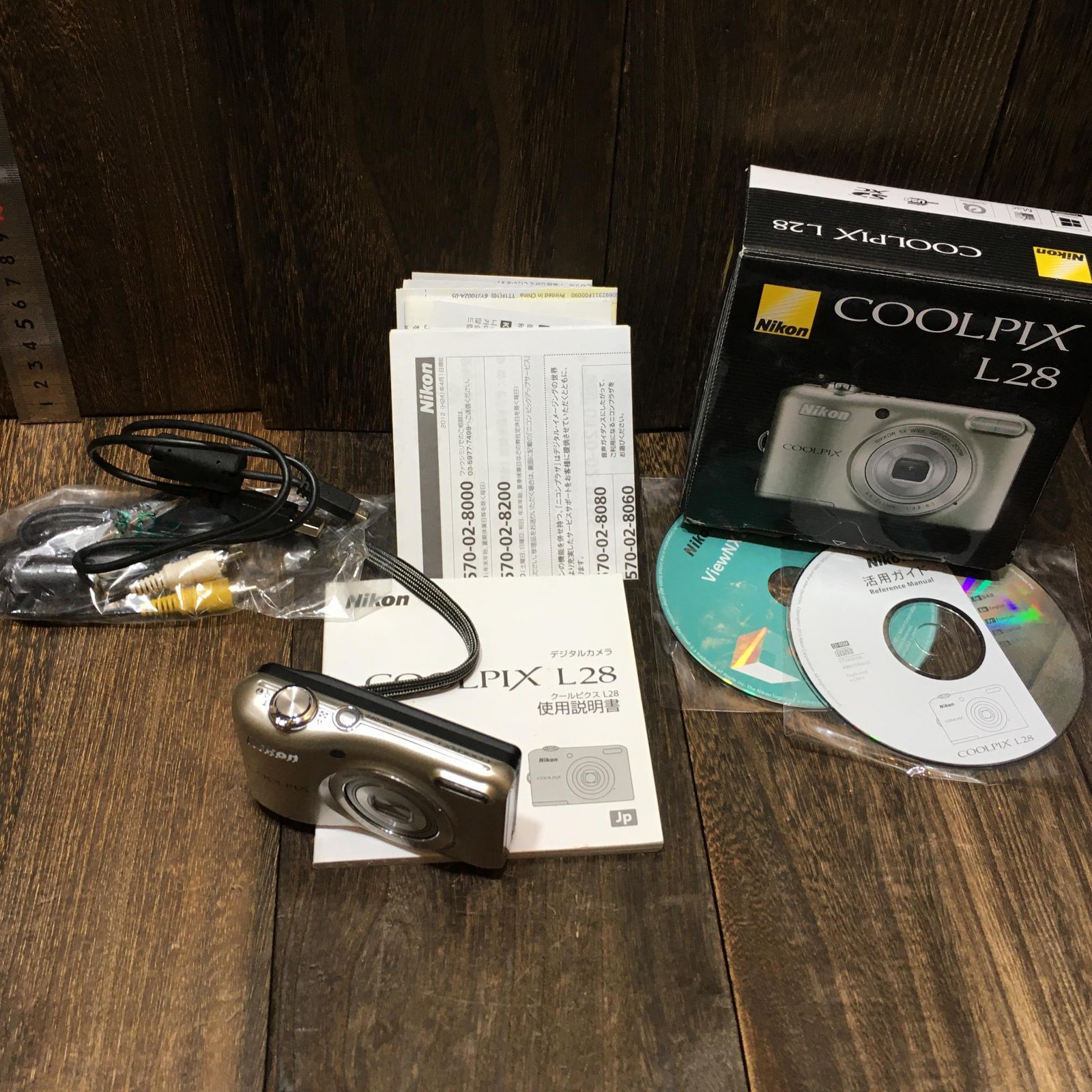 デジタルカメラ Nikon COOLPIX L28 ニコン クールピクス コンデジ