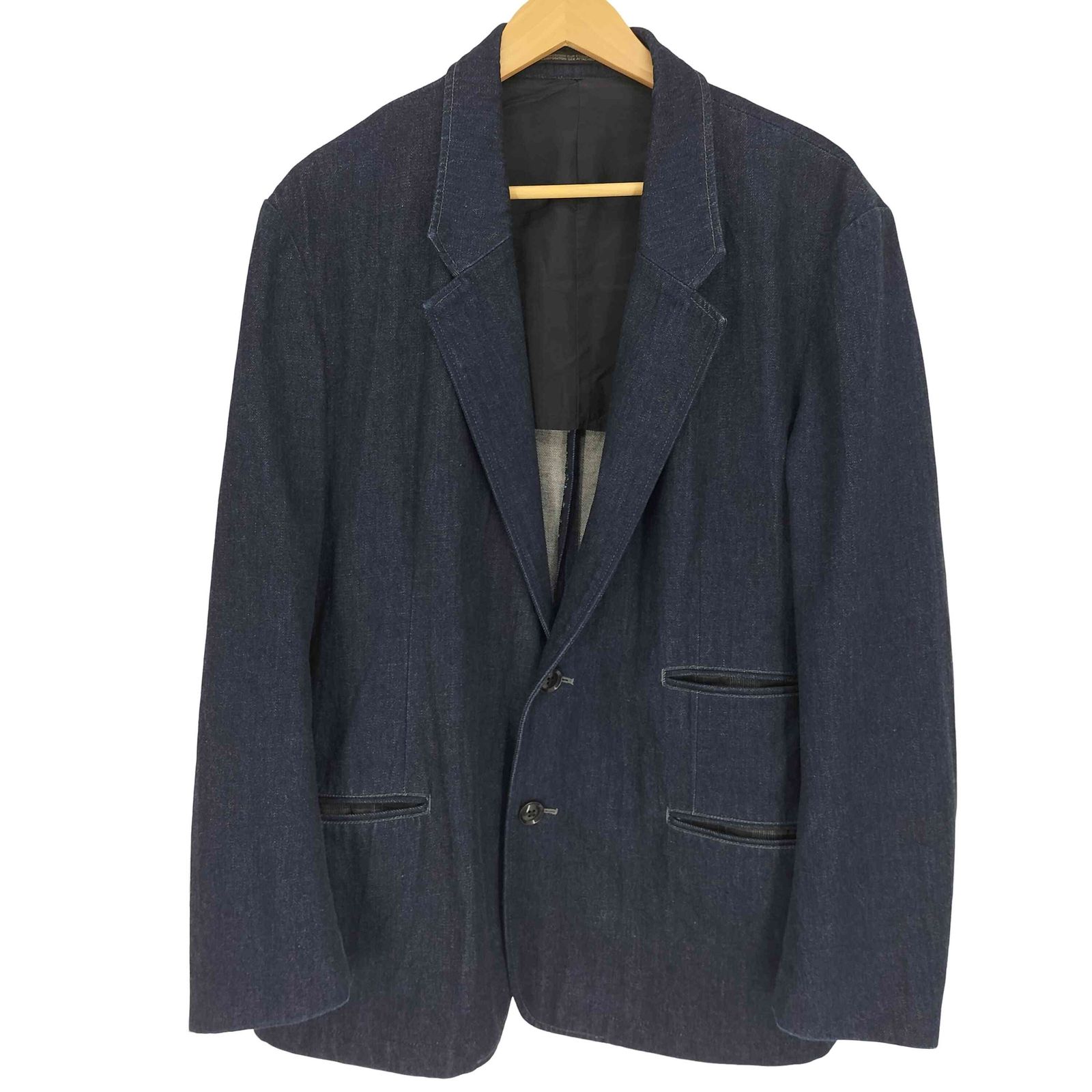 ワイズフォーメン Ys for men 24SS 12oz DENIM 2-BUTTON JACKET WITH