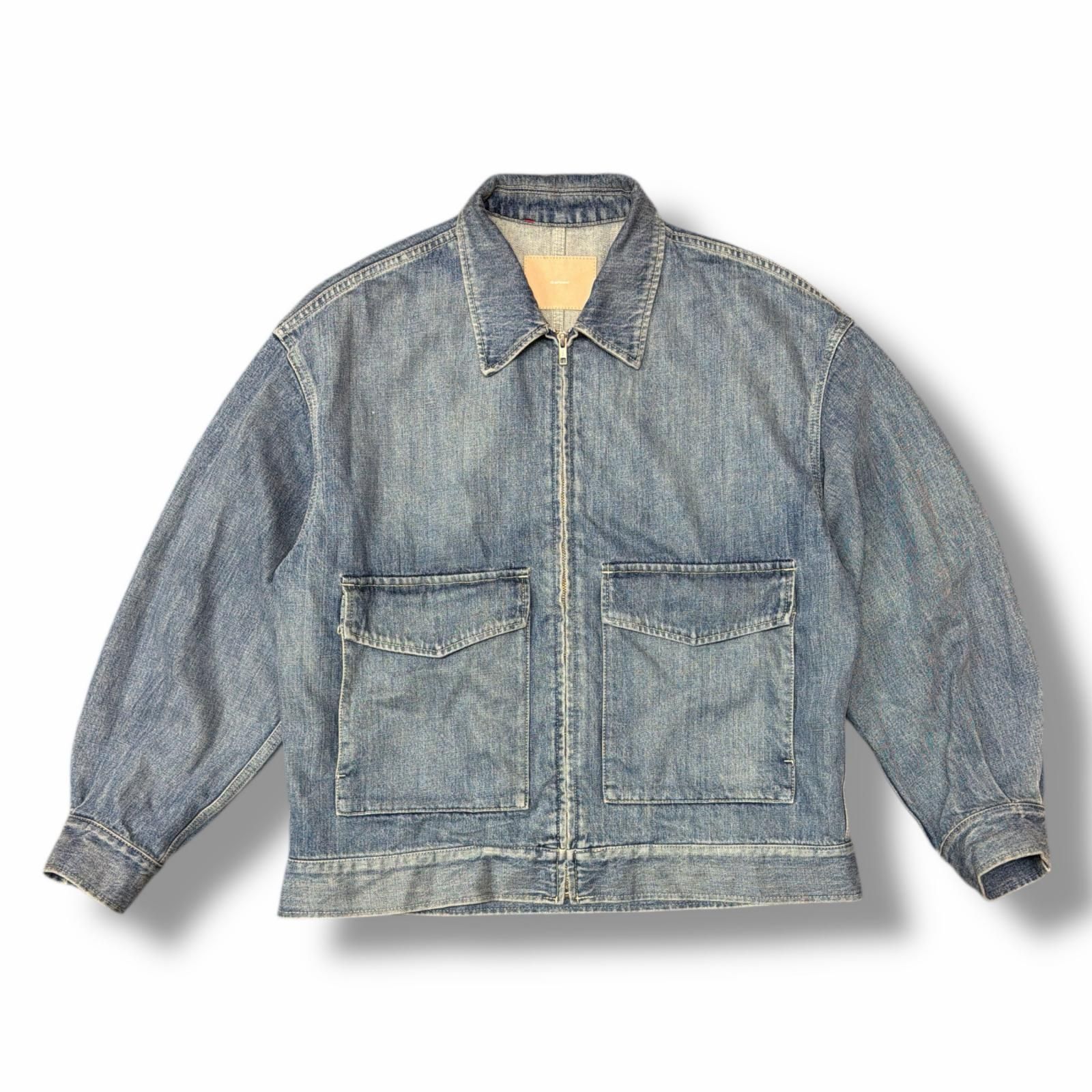 参考上代48400円 Graphpaper 25AW Selvage Denim Zip Jacket デニム 