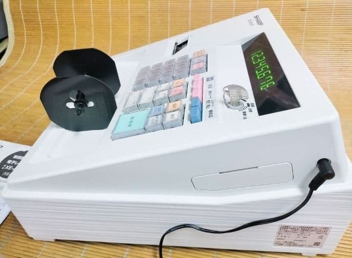 シャープレジスター XE-A147 PC連携売上管理フル設定無料 102044