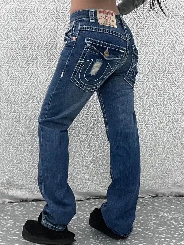 ブランド別 USA TRUE RELIGION joey super t 濃紺 インディゴ トゥルー 