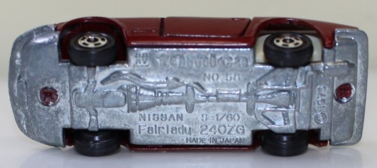 USED 箱無し トミカ 黒箱 58 ニッサン フェアレディ 240ZG 1/60 日本製