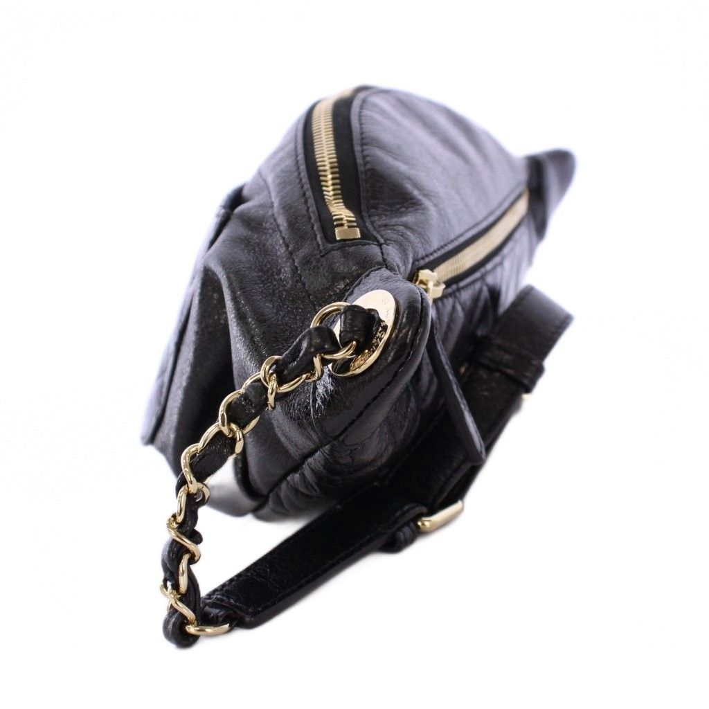 シャネル CHANEL ココマーク マトラッセ ウエストバッグ ボディバッグ レザー 黒 25番台 A 57832 |KH OH