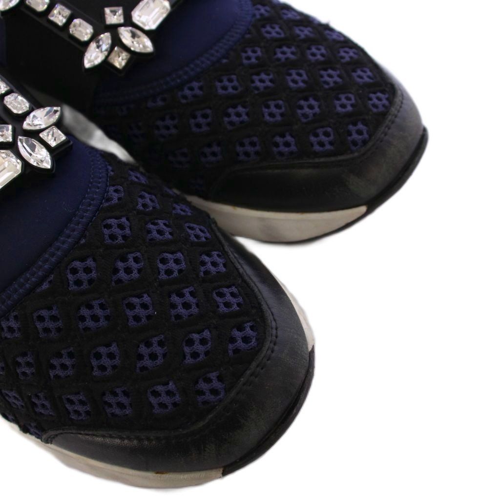 ロジェヴィヴィエ ROGER VIVIER VIV RUN STRASS TECHNICAL スニーカー