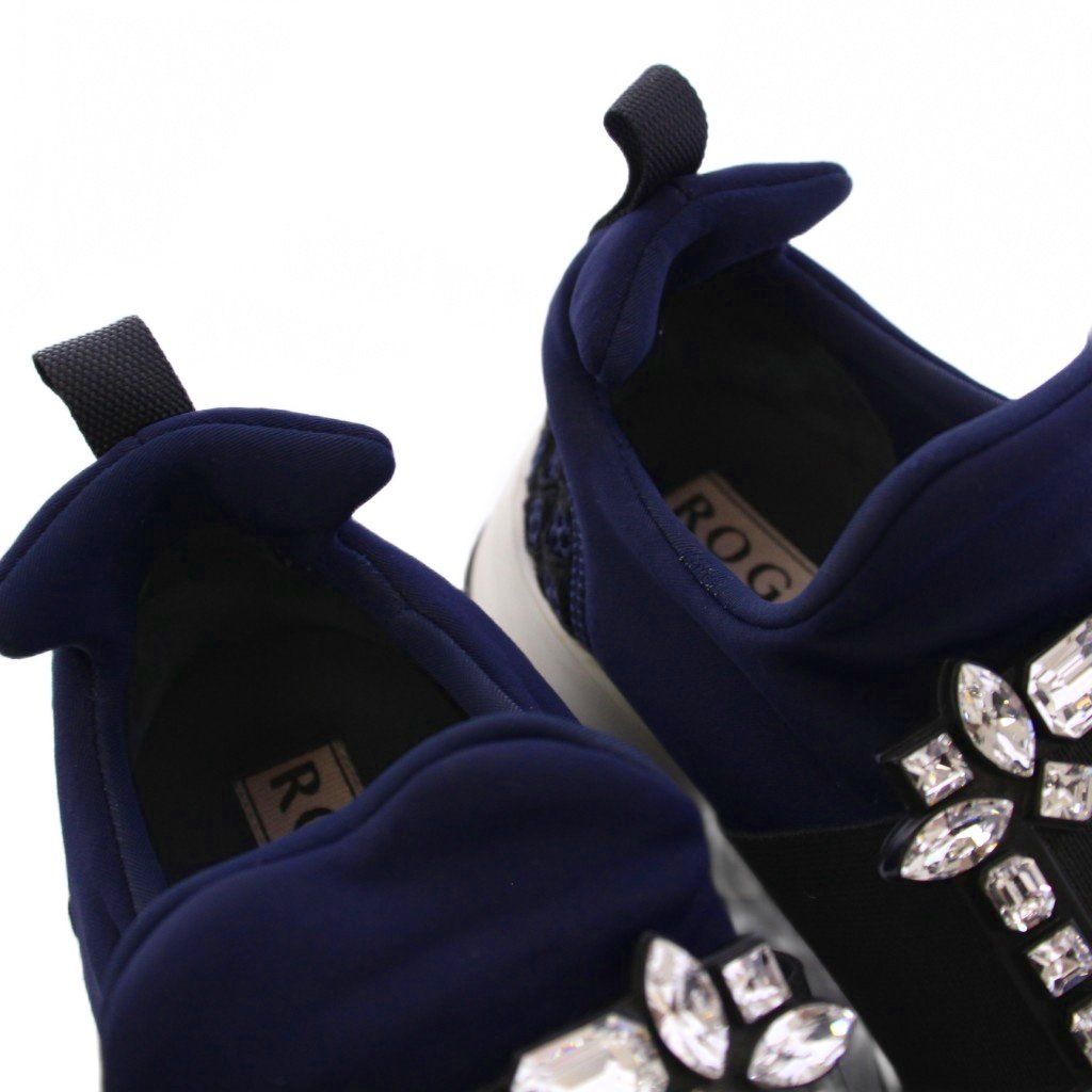 ロジェヴィヴィエ ROGER VIVIER VIV RUN STRASS TECHNICAL スニーカー