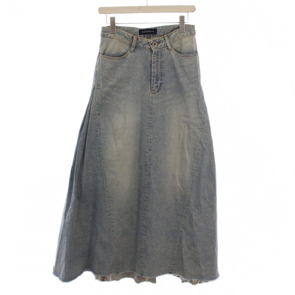 マディソンブルー MADISONBLUE 5POCKET REMAKE デニムロングスカート