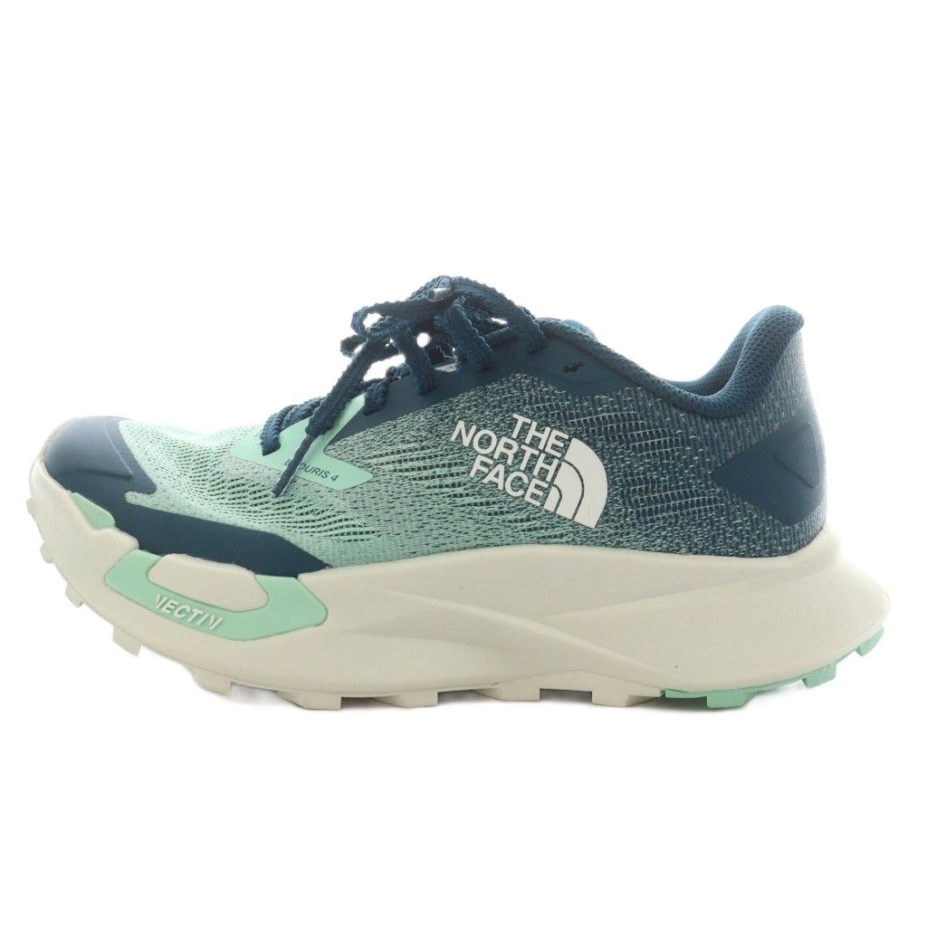 ザノースフェイス THE NORTH FACE ベクティブ エンデュリス 4 スニーカー シューズ 24.5 cm 緑 グリーン 白 ホワイト |AN 58