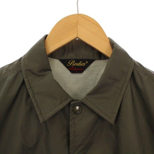 ウエアハウス WAREHOUSE bodies ナイロンジャケット ステン アウター ショート丈 ワン S カーキ BB 薄手ニット リピーター多