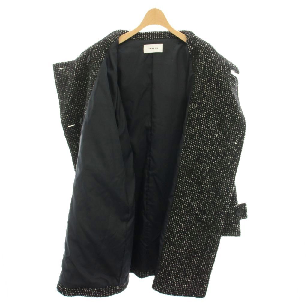 フレイアイディー FRAY I.D 24AW バルマカンハーフコート ステンカラー