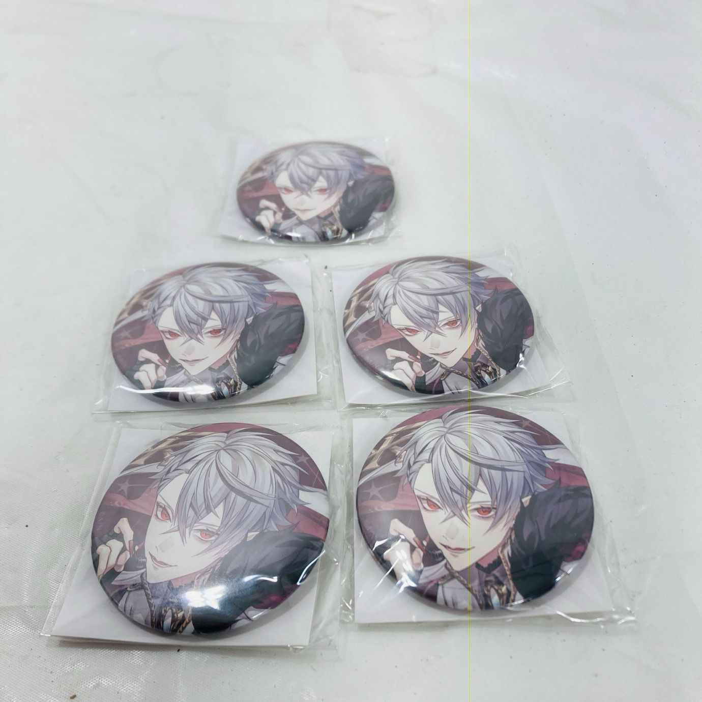 未使用 にじさんじ ChroNoiR 葛葉 缶バッジ カプセルトイ 15個 - メルカリ