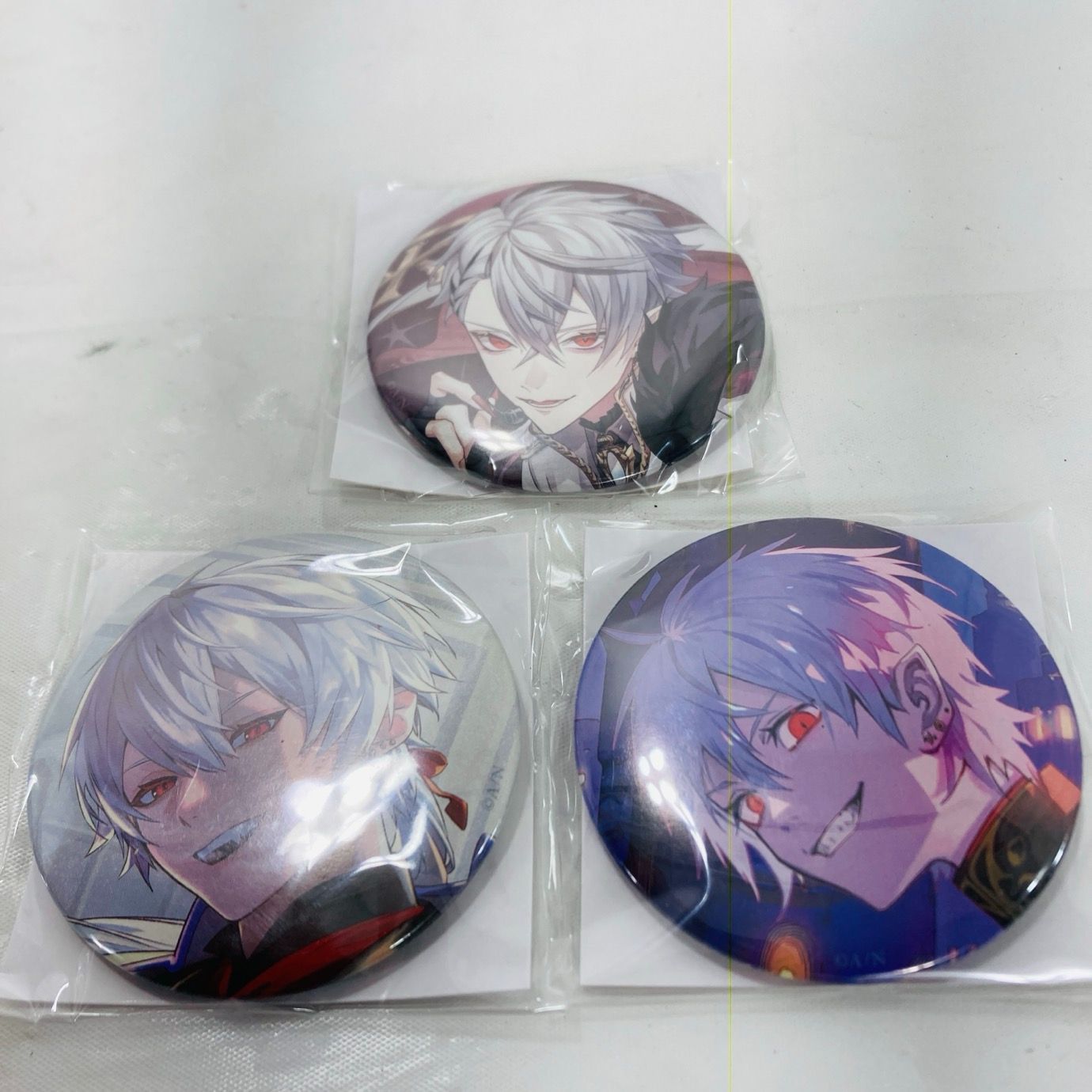 未使用 にじさんじ ChroNoiR 葛葉 缶バッジ カプセルトイ 15個 - メルカリ