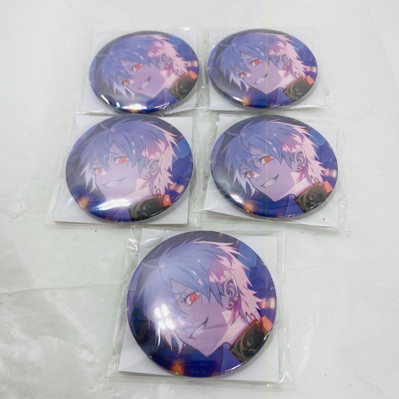 未使用 にじさんじ ChroNoiR 葛葉 缶バッジ カプセルトイ 15個 - メルカリ