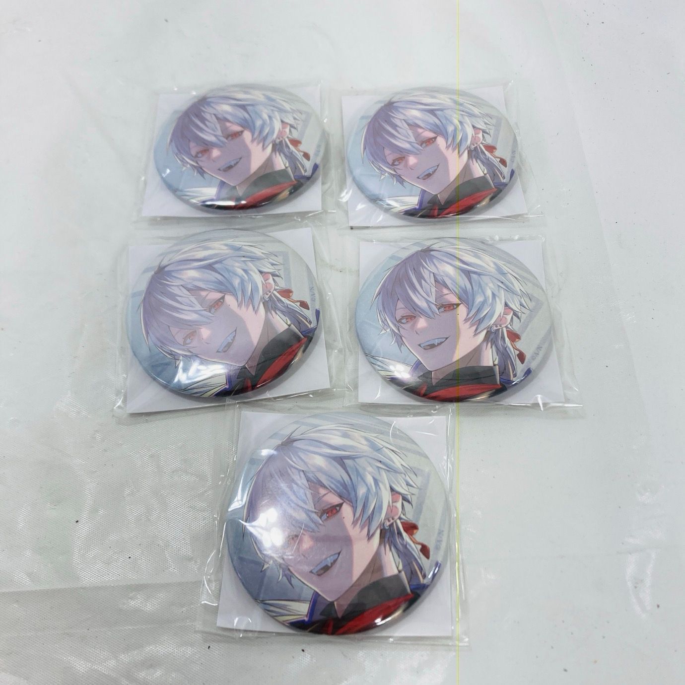 未使用 にじさんじ ChroNoiR 葛葉 缶バッジ カプセルトイ 15個 - メルカリ