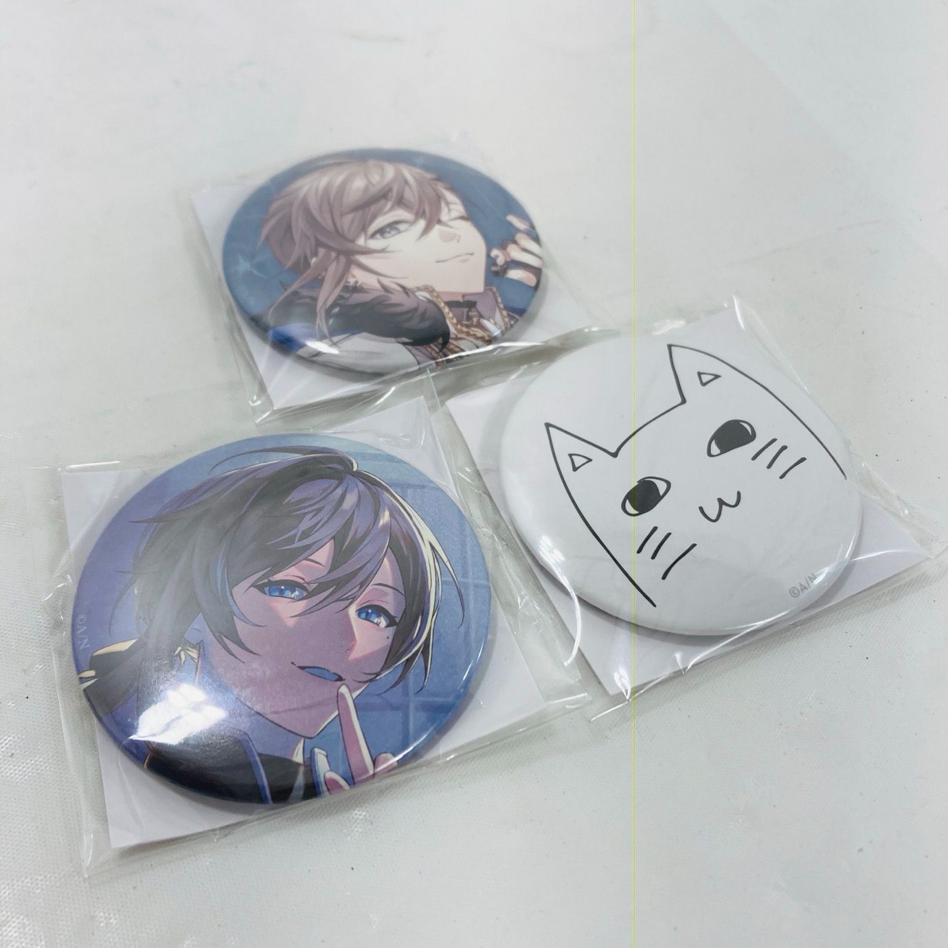 未使用 にじさんじ ChroNoiR 叶 ロト 缶バッジ カプセルトイ 15個