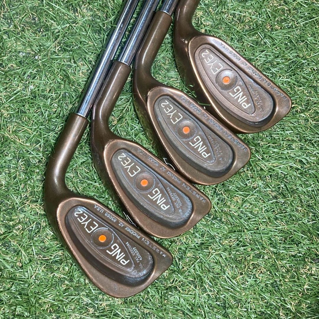 PING EYE2 ベリリウムカッパー オレンジドット アイアン9本 ピン