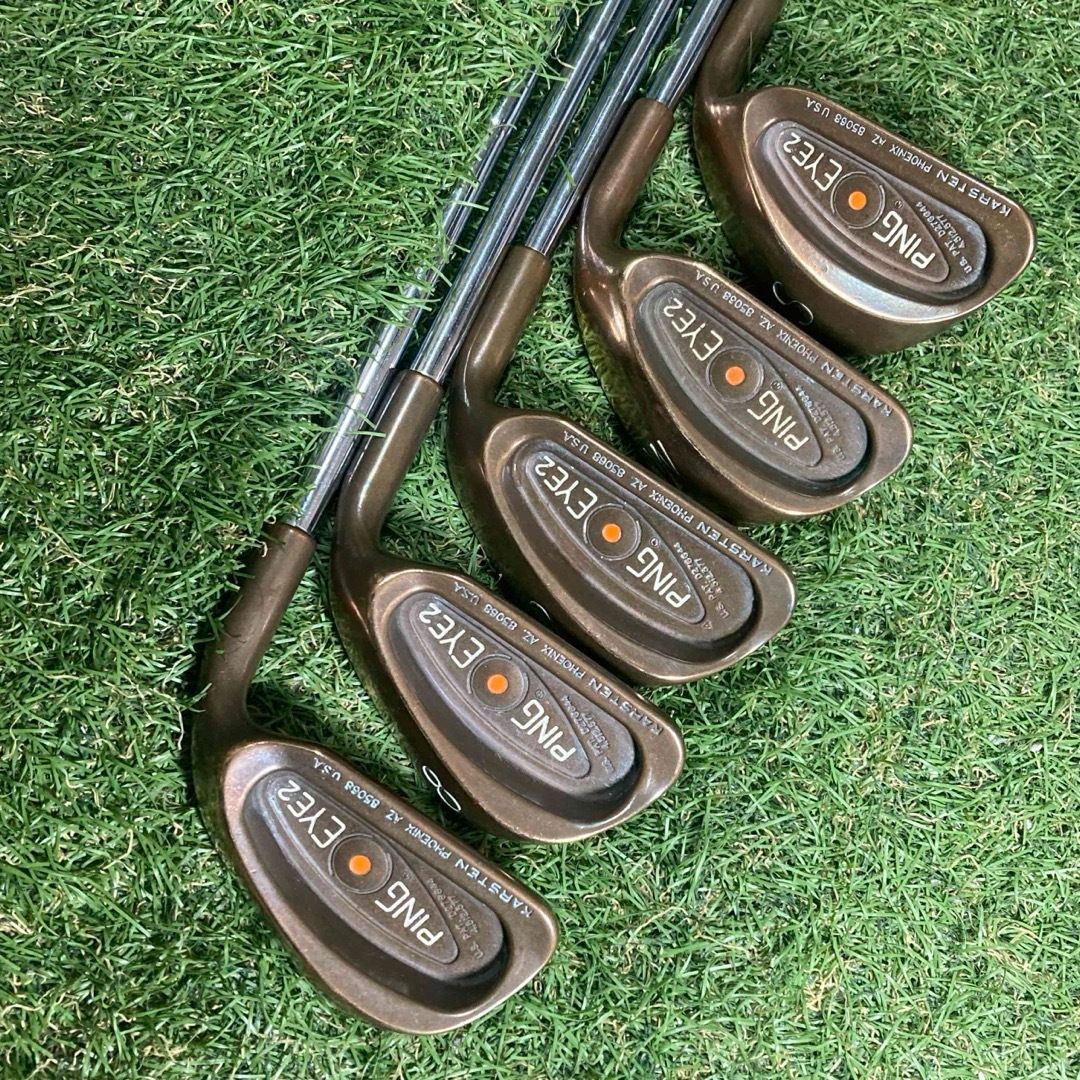 PING EYE2 ベリリウムカッパー オレンジドット アイアン9本 ピン