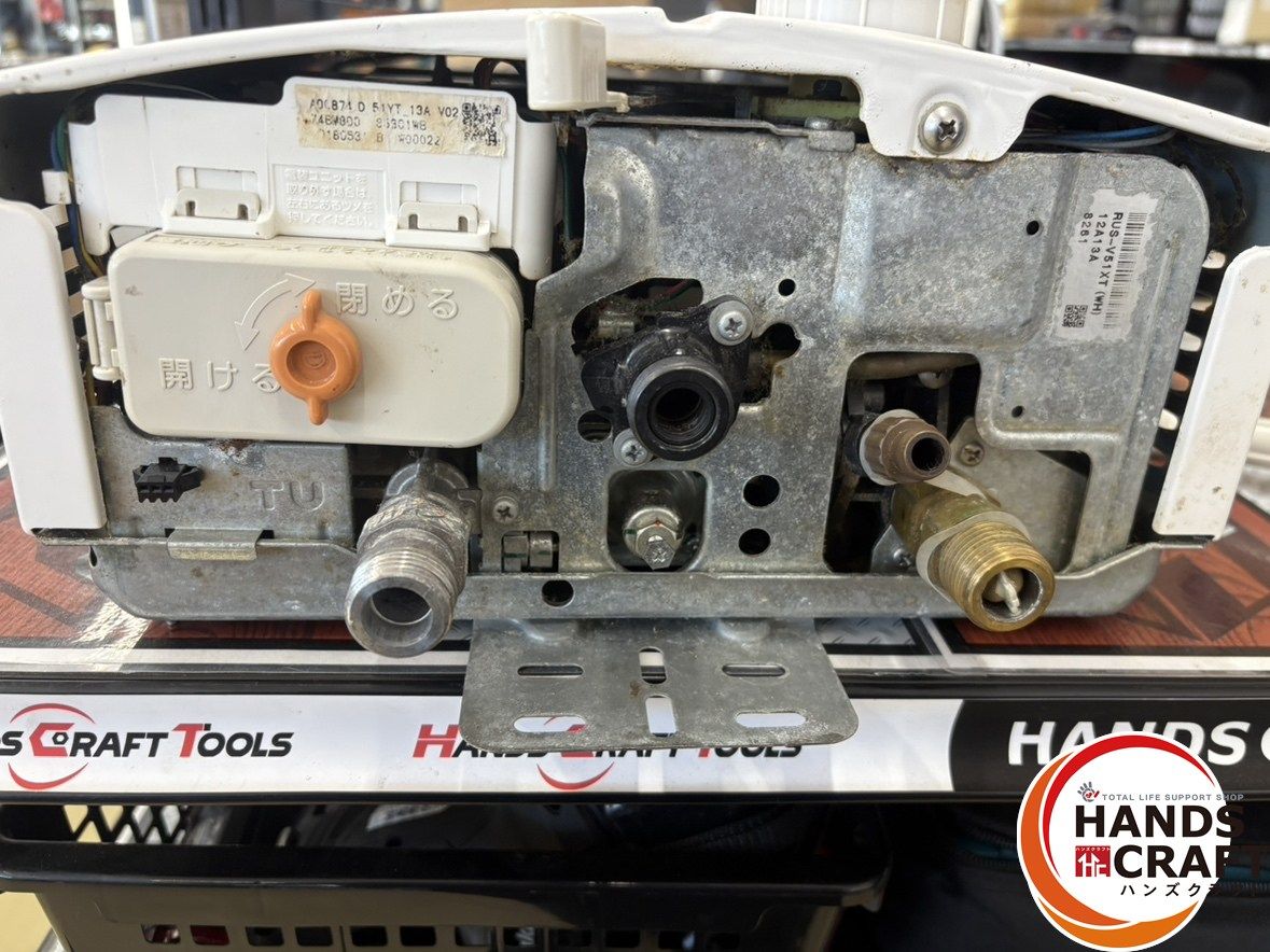 動作未 リンナイ RUS-V 51 XT WH 湯沸し器 2018年製 ハンズクラフ