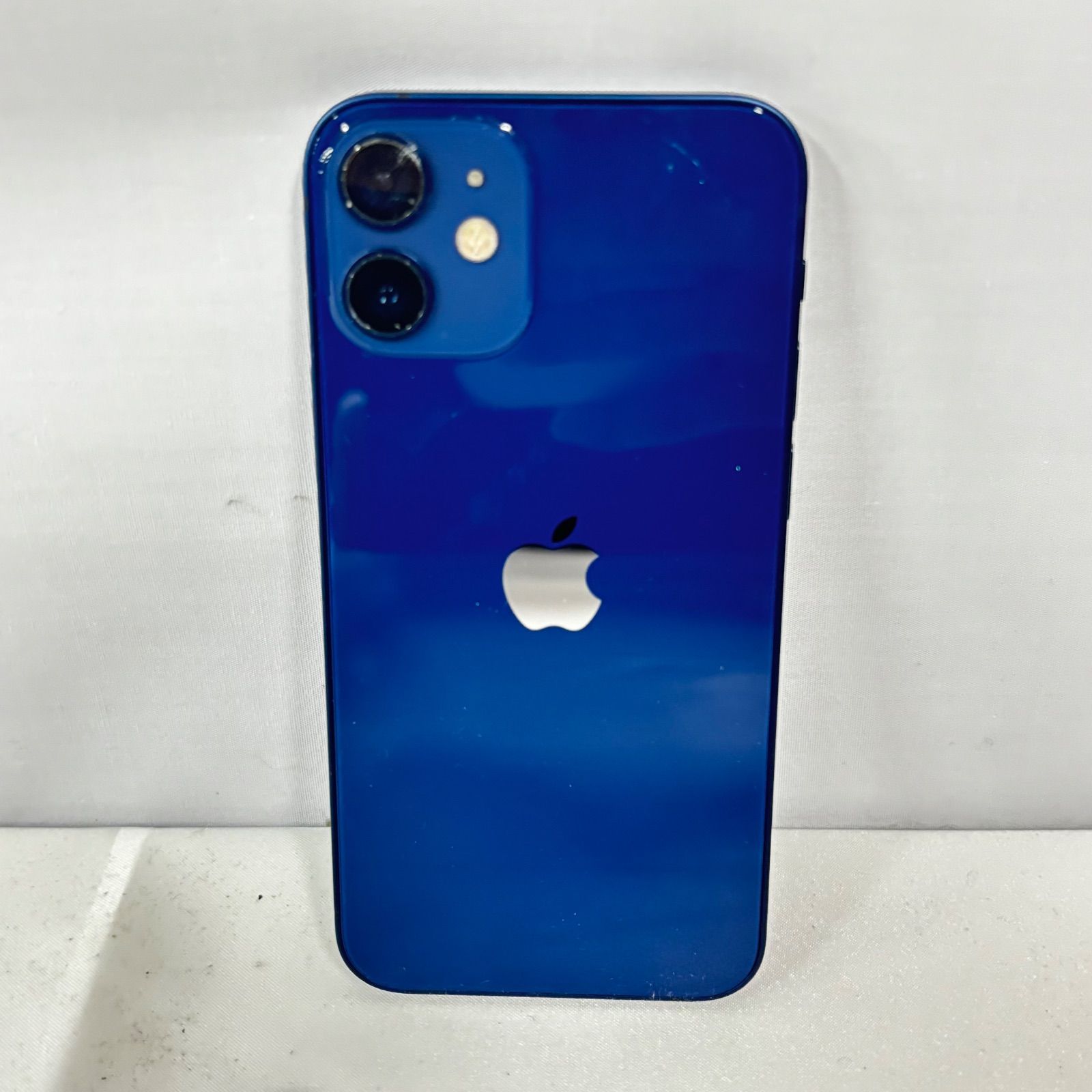 iPhone 12 mini 128GB ブルー ジャンク品 電源入らない 箱付 付属品