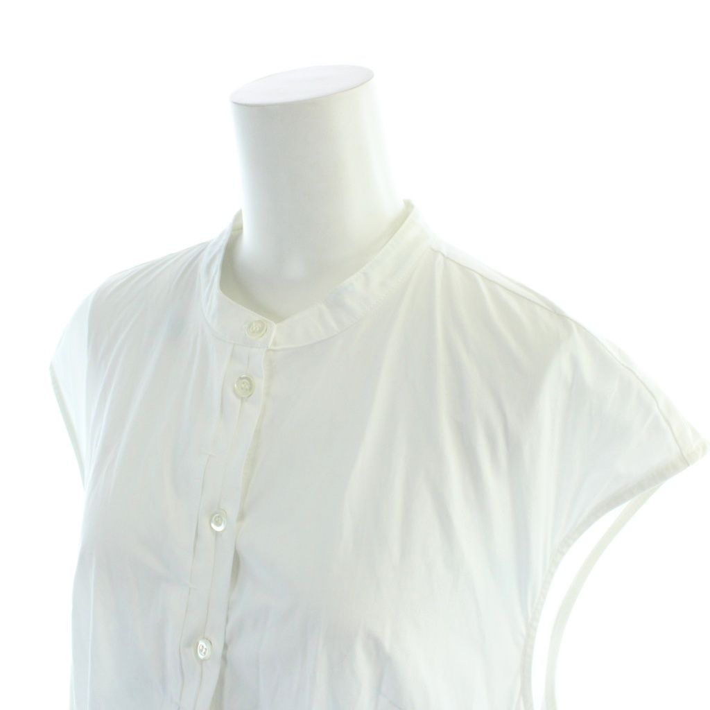 マチャット MACHATT 異素材ドッキングシャツワンピース ロング