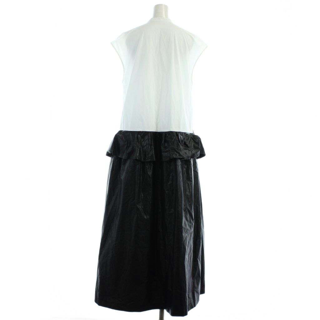 マチャット MACHATT 異素材ドッキングシャツワンピース ロング