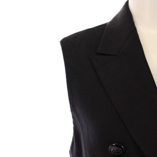 アナイ ANAYI 23SS ラミーストレッチテーラードジレ ベスト ダブル 総