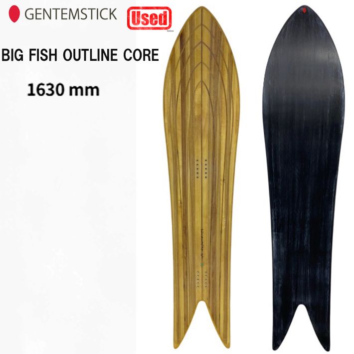 中古 スノーボード 使用状態 【A】 GENTEMSTICK SNOWBOARDS ( ゲンテン