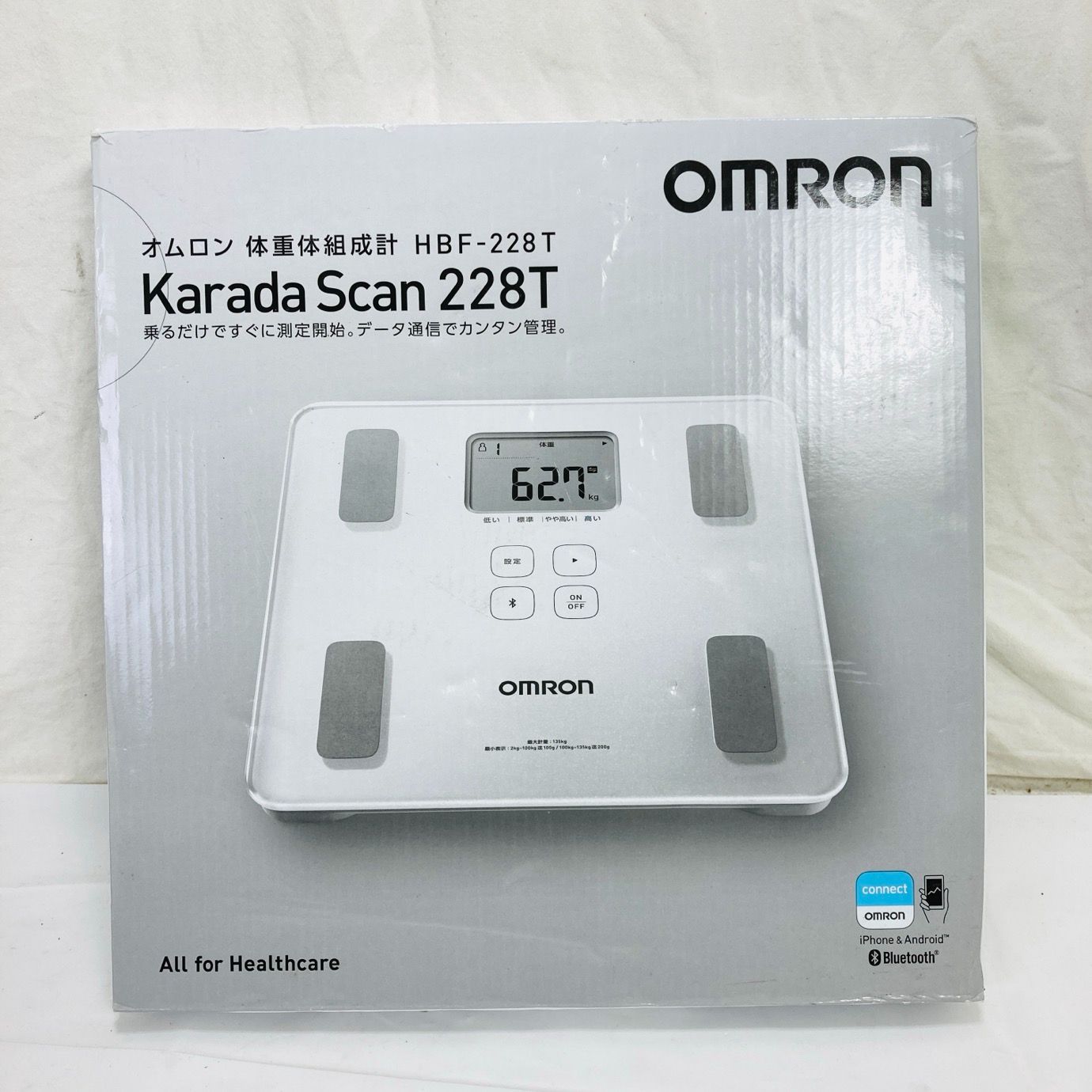 【新品未使用】2個セット OMRON HBF-228T OMRON オムロン 体重体組成計 HBF-228T 動作品 - メルカリ