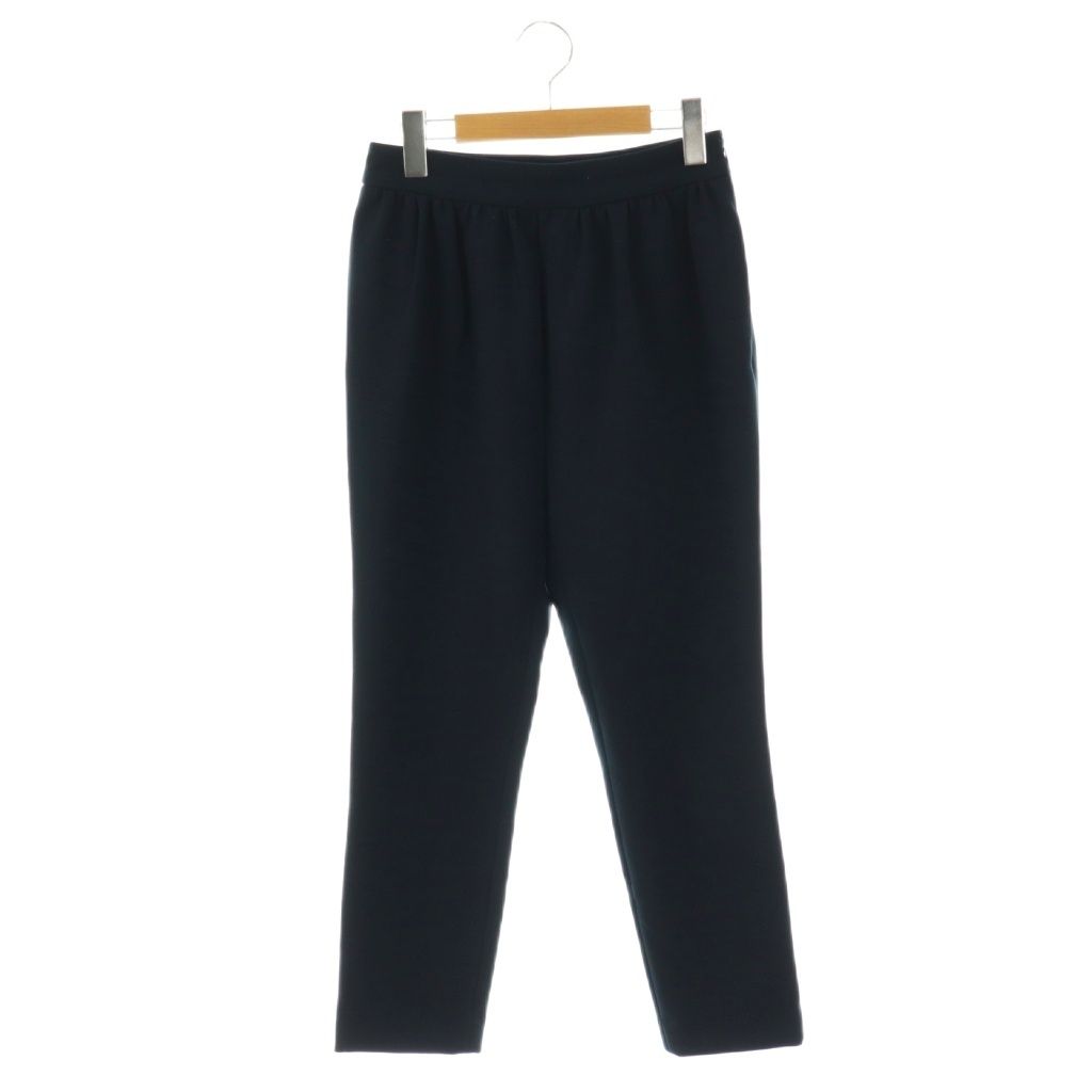 ヨーコチャン YOKO CHAN ハイウエストギャザーパンツ テーパード 36