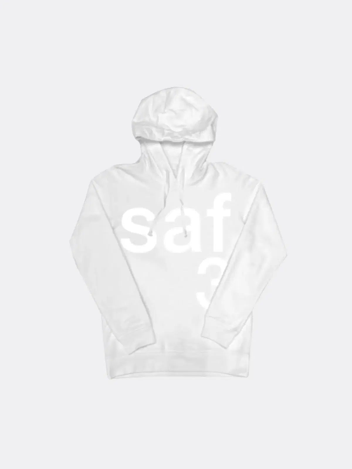 サファリスポット ベーシック フードTシャツ 白