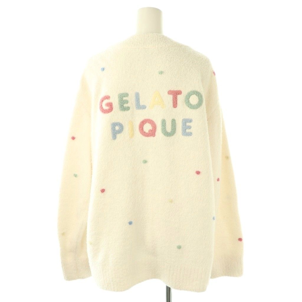 ジェラートピケ gelato pique 24AW ベビモコドットカーディガン ニット