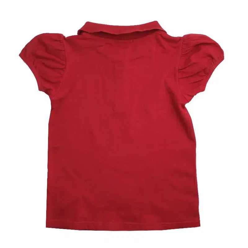 バーバリー キッズ マルーン ピケ シャツ 6歳