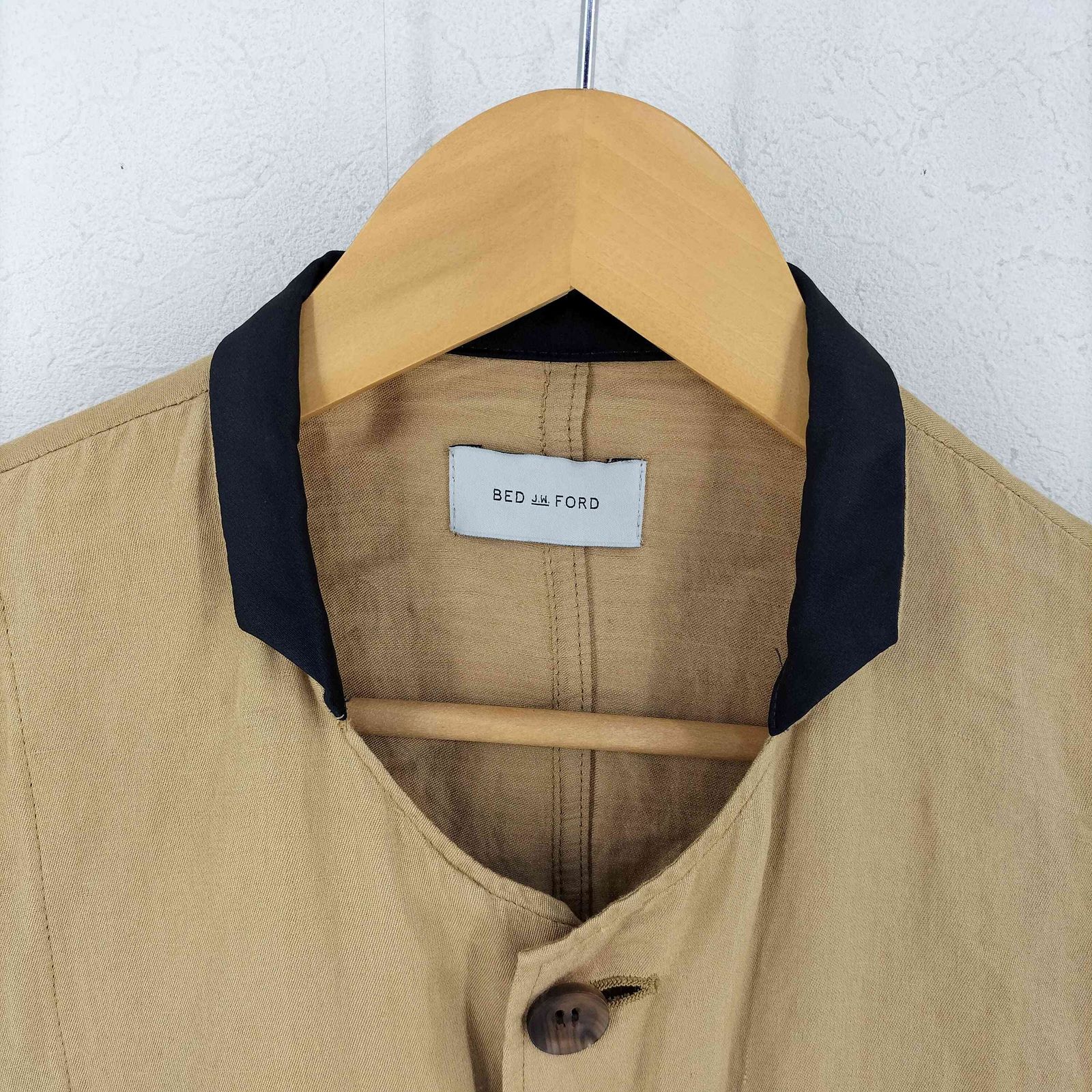 ベッドフォード BED J.W. FORD Sailor Jacket リネンシャツジャケット