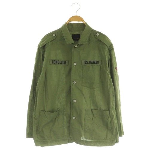 ヒステリックグラマー HYSTERIC GLAMOUR ミリタリーシャツ 長袖