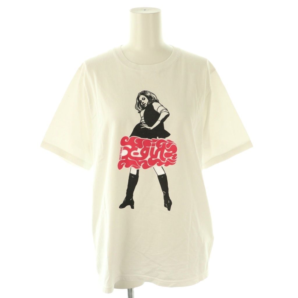 X-GIRL×HYSTERIC GLAMOUR カットソー ヒステリックグラマー HYSTERIC GLAMOUR ×エックスガール X-girl FLARE