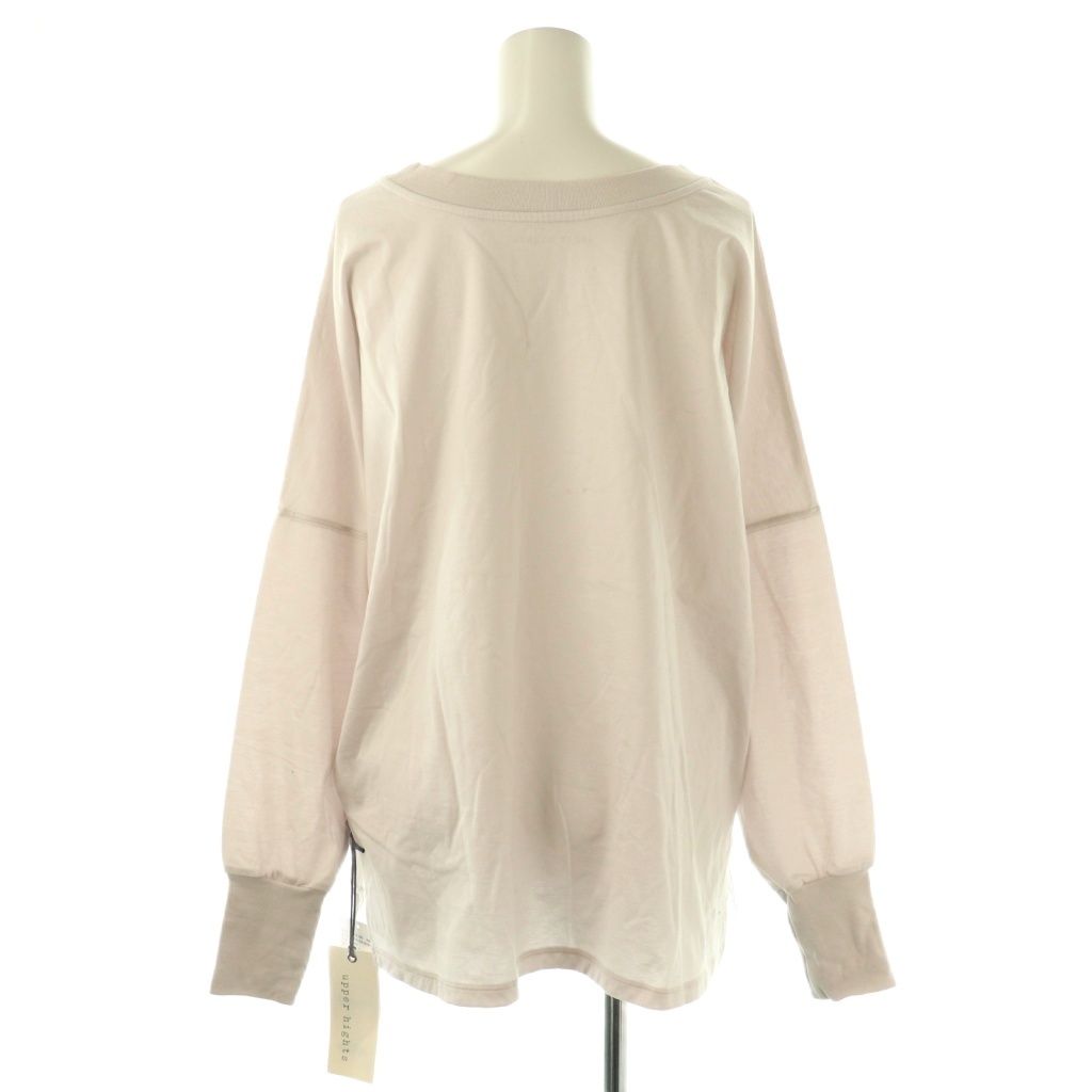 アッパーハイツ upper hights 24 SS VERMEIL par iena 別注 長袖Tシャツ カットソー F ラベンダーグレー |ES OS カットソー コート