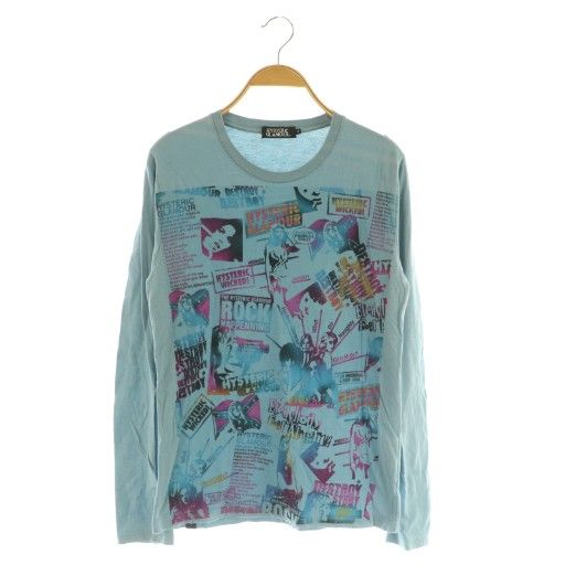 ヒステリックグラマー HYSTERIC GLAMOUR 総柄ガールグラフィック