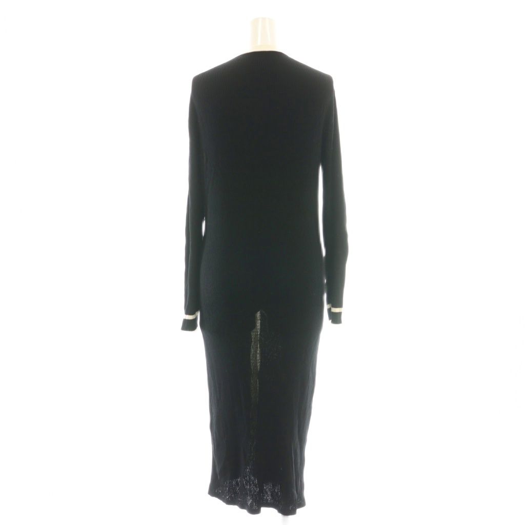 グレースクラス GRACE Class バイカラーリブロングカーディガン ニット