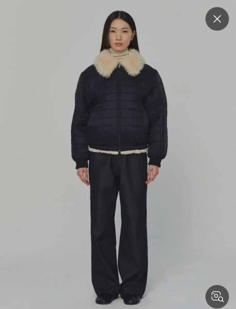 アモーメント Shearling アウター 取り外し