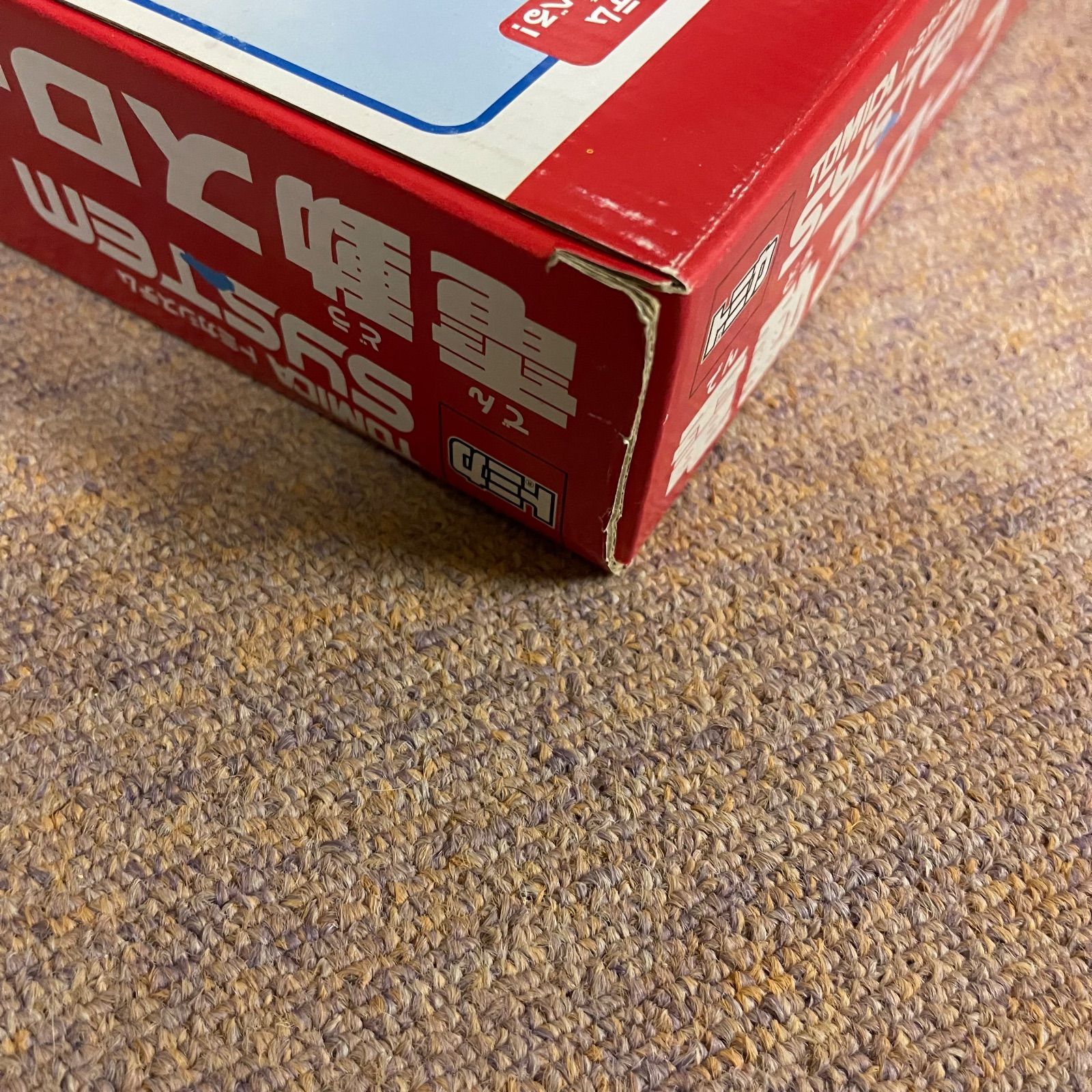 新品】 トミカ システム タカラ トミー ミニカー 電動スロープ 外箱 傷
