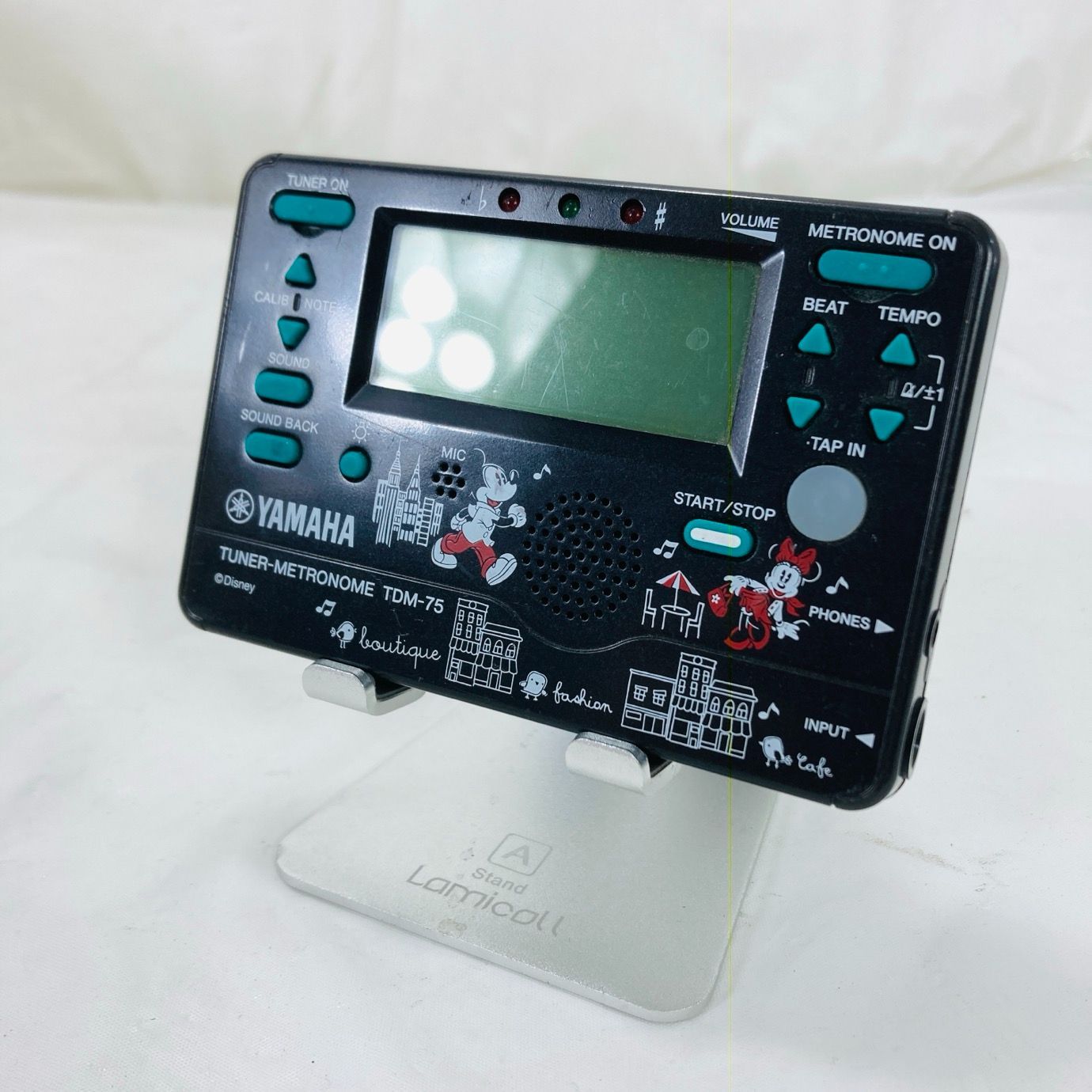 YAMAHA チューナーメトロノーム TDM-75DMN3 限定ディズニーVer