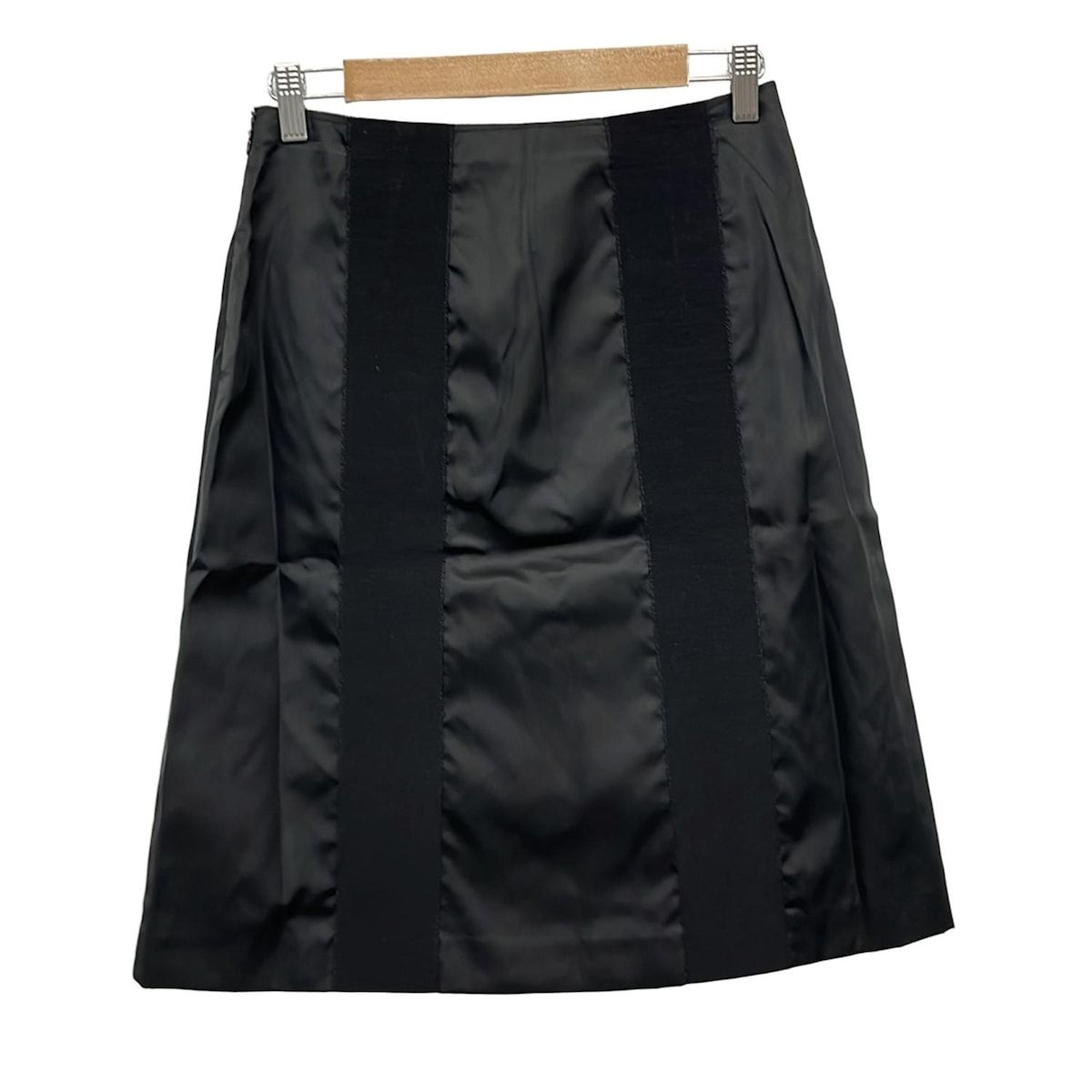 PRADA プラダ スカート サイズ40 M レディース - 黒 ひざ丈