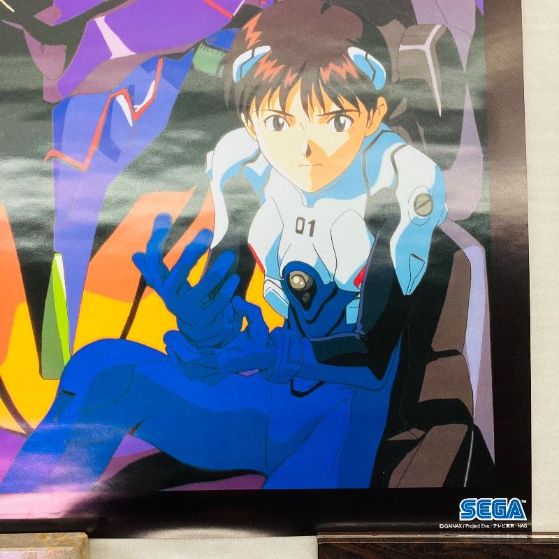 エヴァンゲリオン 碇シンジ ポスター 新品未使用 非売品 ピン穴なし】【B2サイズ】【ポスター】 新世紀エヴァンゲリオン 初号機