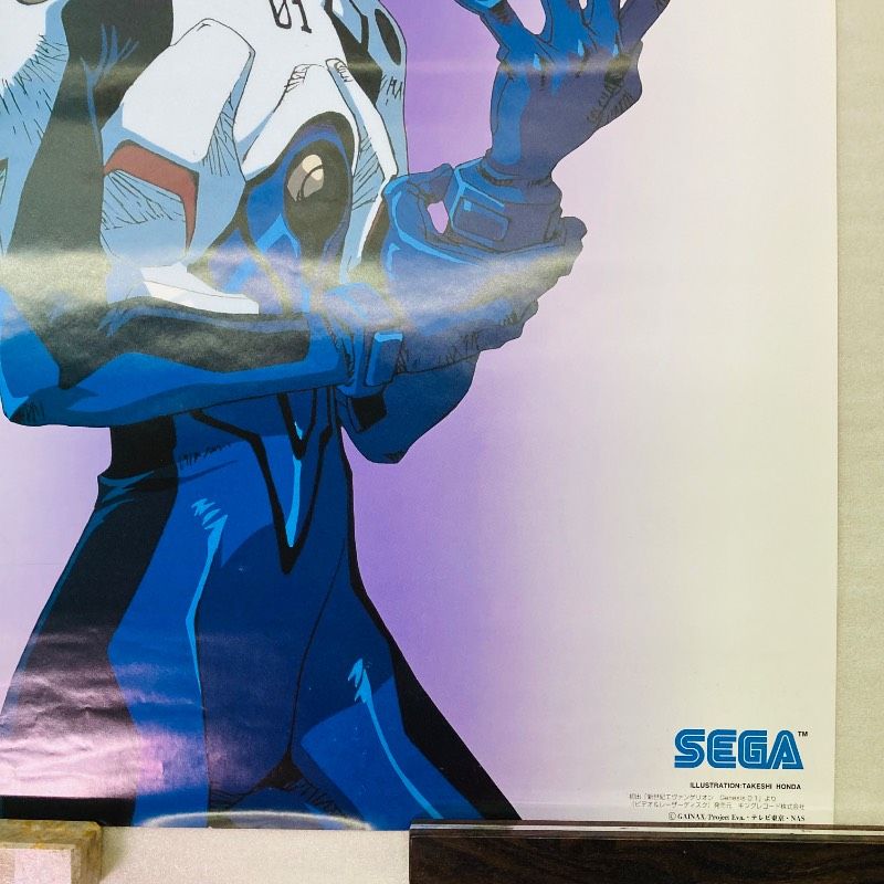 新世紀エヴァンゲリオン 綾波レイ 碇シンジ 初号機 B2 Poster Japan | eBay