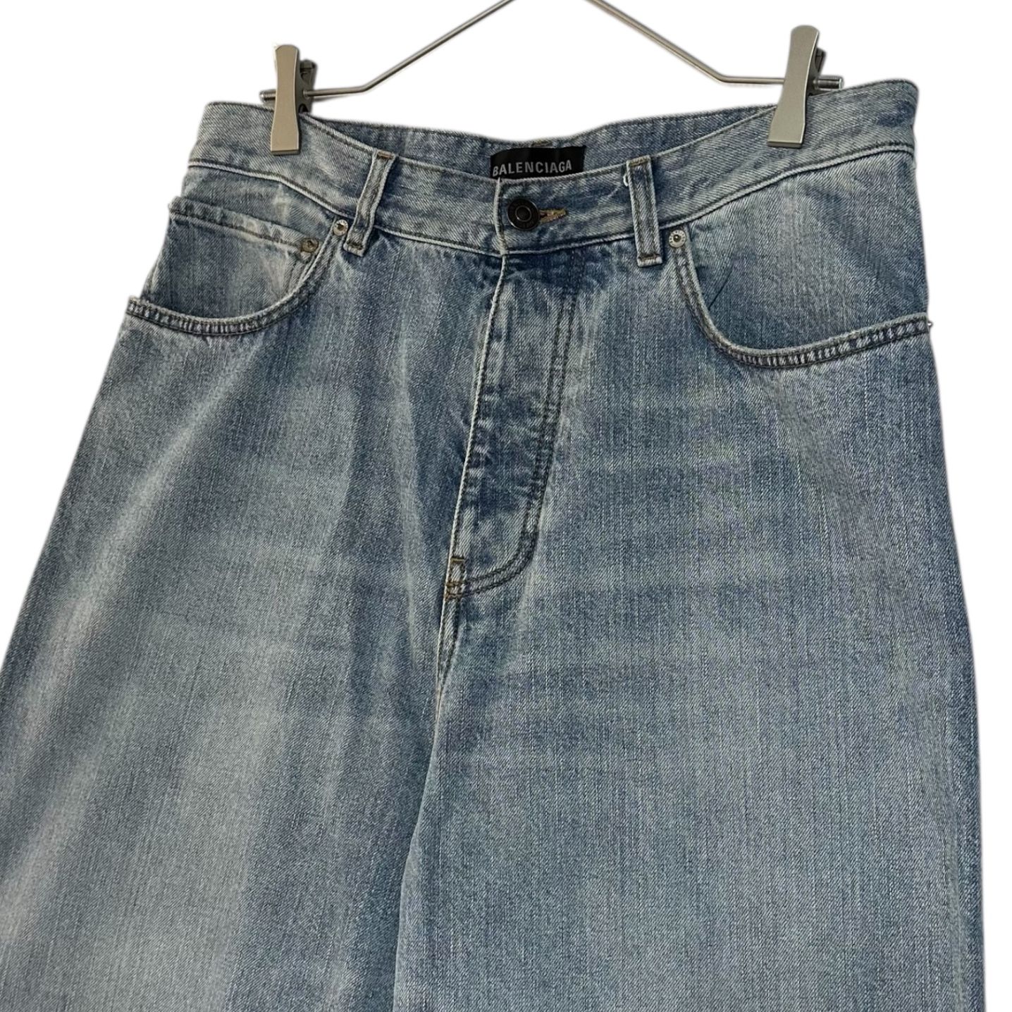 BALENCIAGA(バレンシアガ) 24SS Baggy Pants ウォッシュ加工 バギー