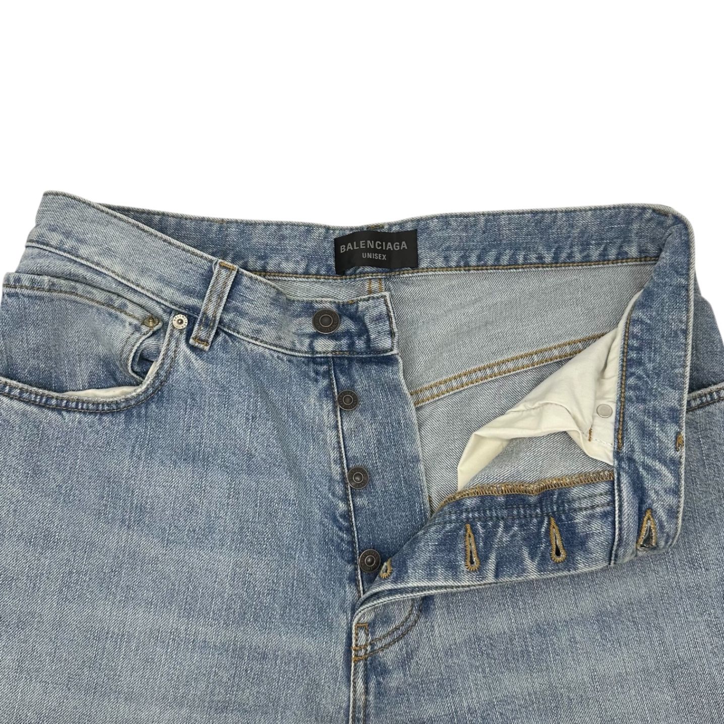 BALENCIAGA(バレンシアガ) 24SS Baggy Pants ウォッシュ加工 バギー