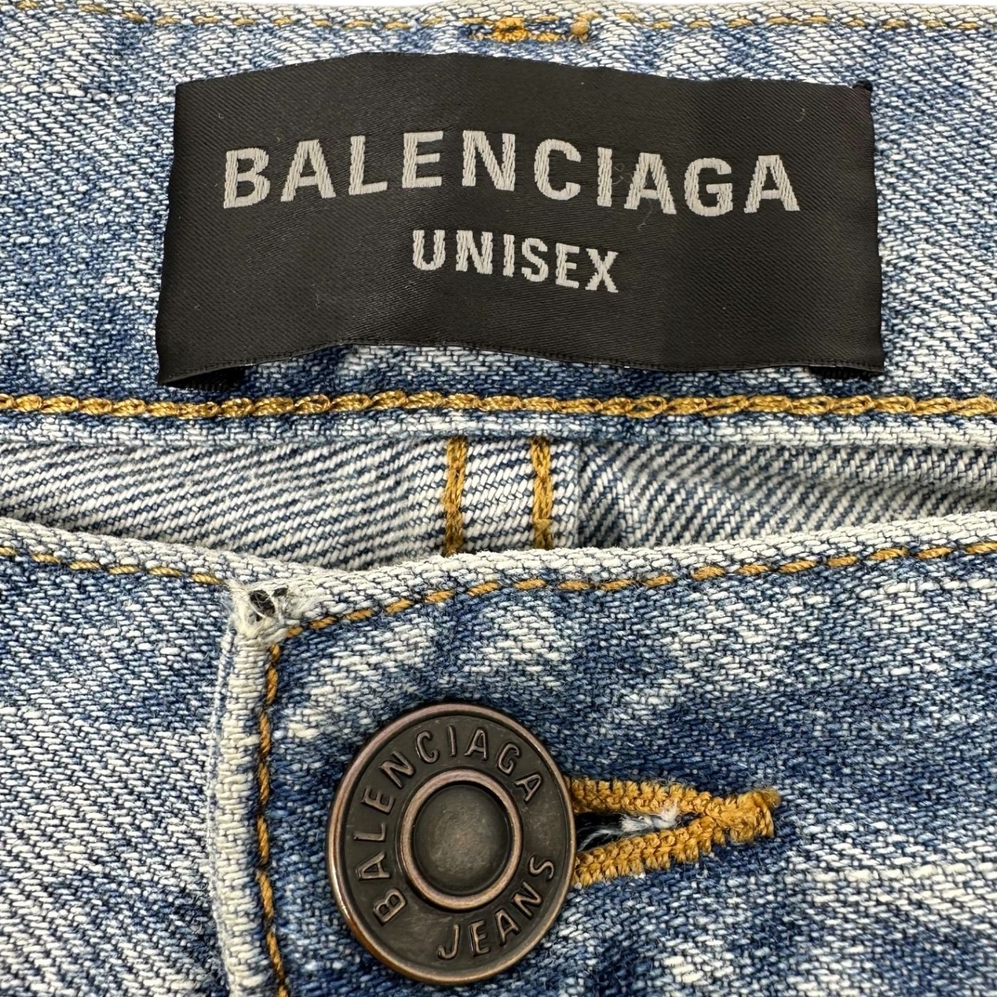 balenciaga 24ss デニムパンツ BALENCIAGA(バレンシアガ) 24SS Baggy Pants ウォッシュ加工 バギー
